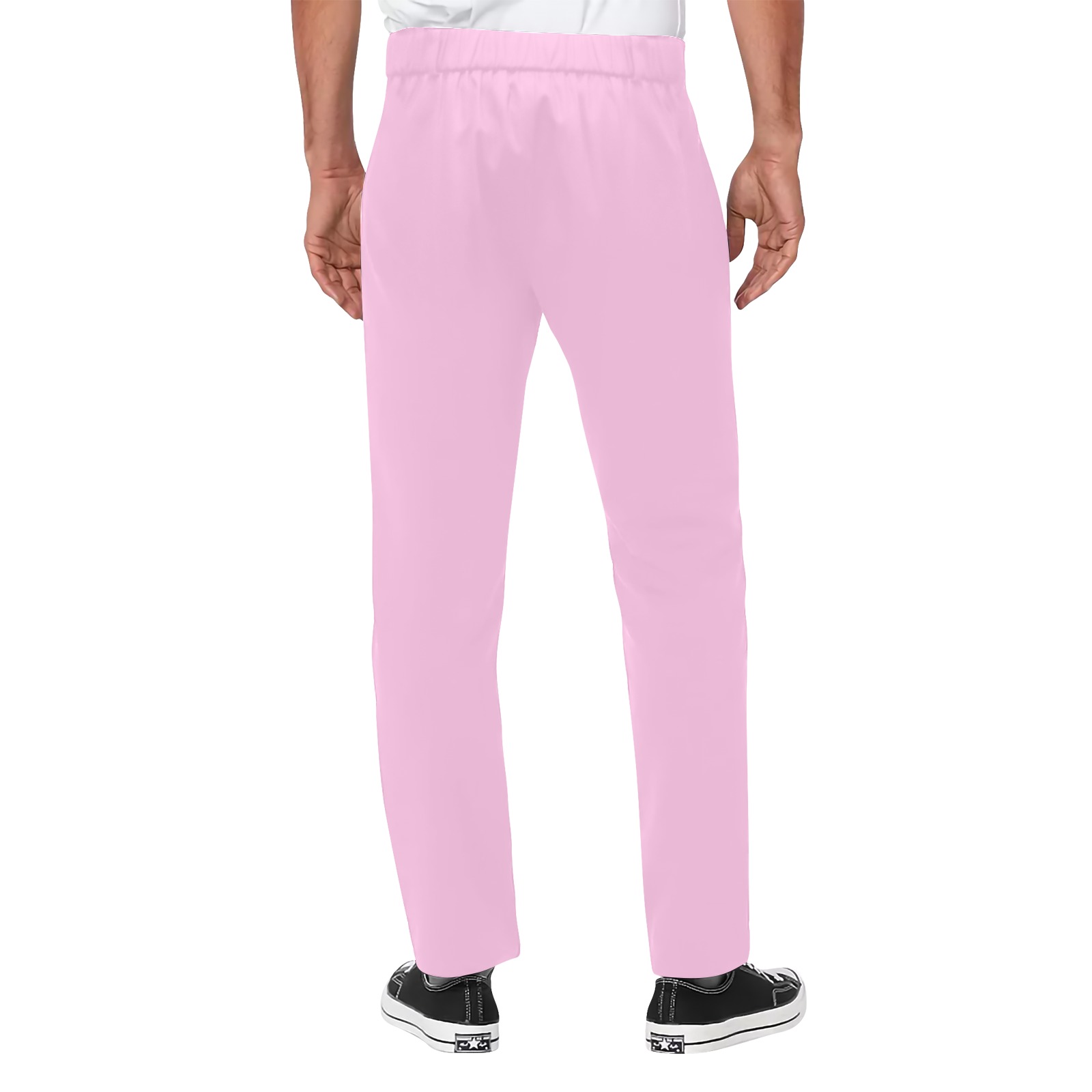 SOFTSHELLPINK Men's All Over Print Casual Trousers (Model L68)