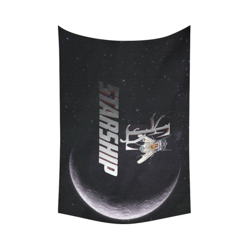 Starship Collectable Fly Cotton Linen Wall Tapestry 90"x 60"