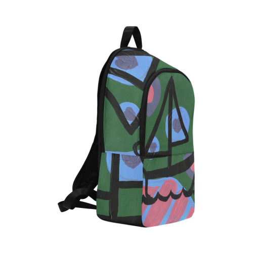 boat Fabric Backpack for Adult (Model 1659)