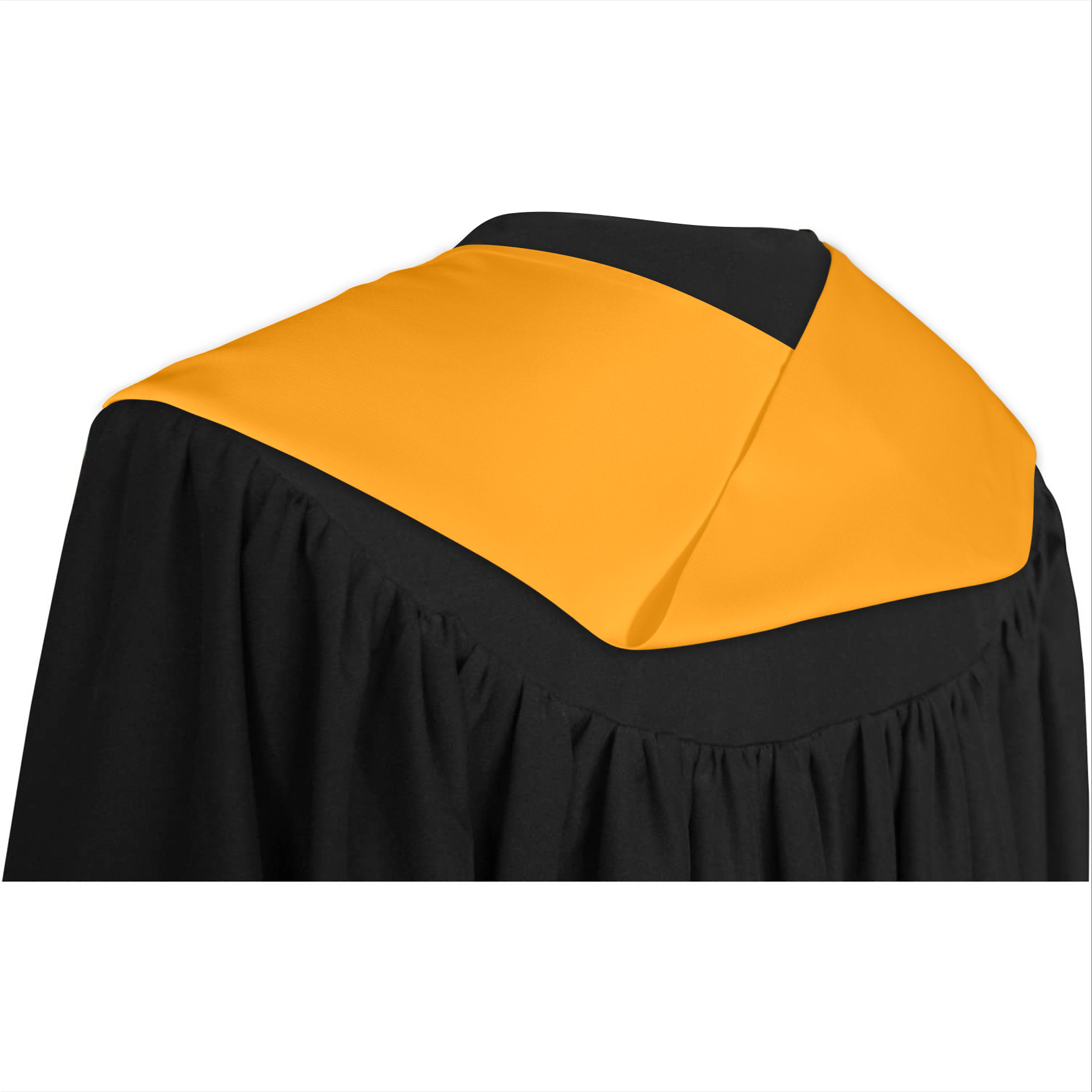 Sargon gold and the flag Graduation Stole
