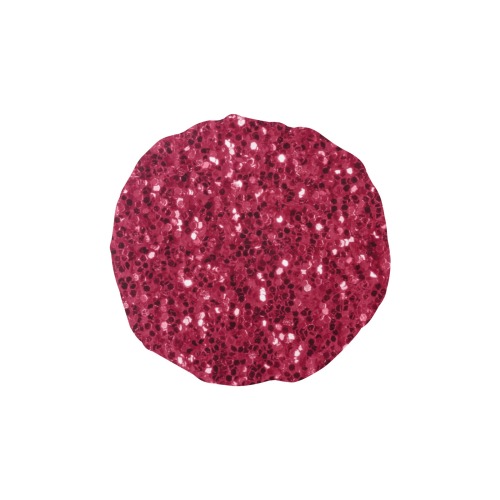 Magenta dark pink red faux sparkles glitter Shower Cap
