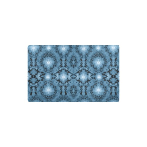 Nidhi decembre 2014-pattern 7-44x55 inches-blue Kitchen Mat 32"x20"