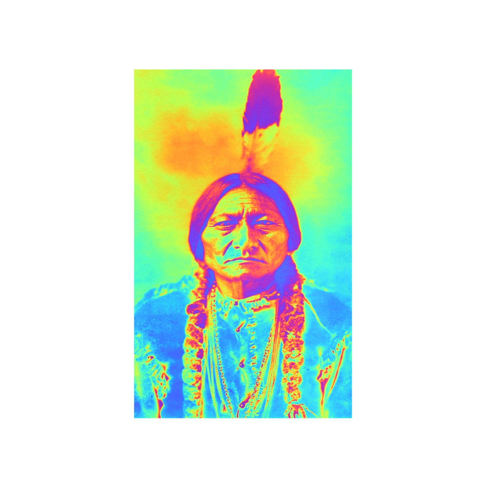 Sitting Bull Art Print 19‘’x28‘’
