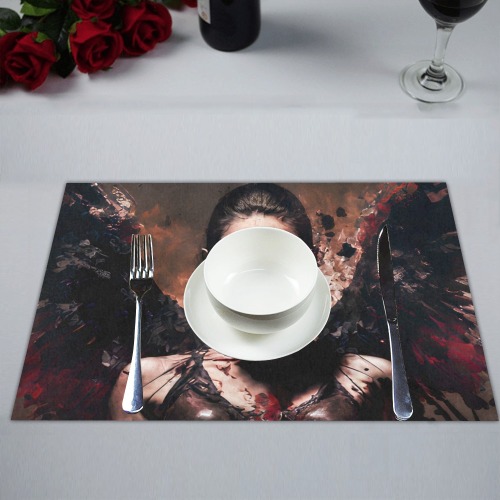 Angel of death Placemat 14’’ x 19’’ (Set of 6)