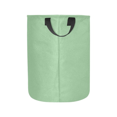 color dark sea green Laundry Bag (Large)
