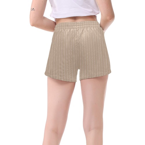Pug Shorts Women's Mid-Length Board Shorts (Model L55)