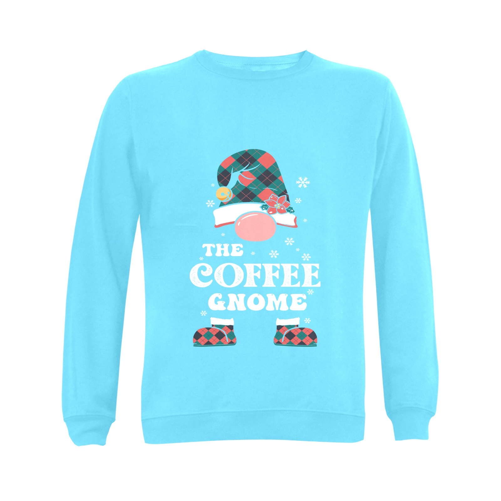 The Coffee Gnome (LB) Gildan Crewneck Sweatshirt(NEW) (Model H01)