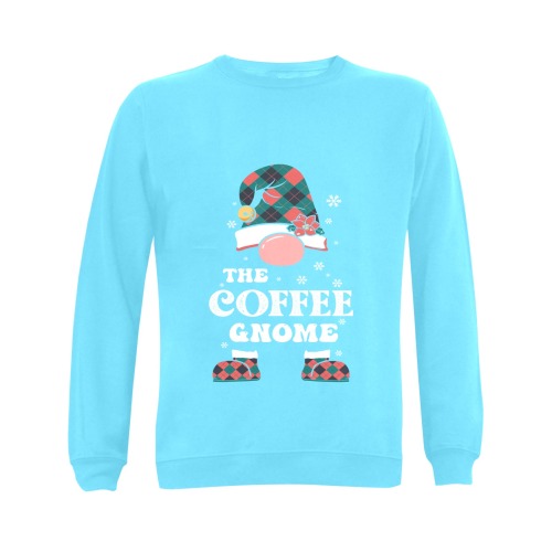 The Coffee Gnome (LB) Gildan Crewneck Sweatshirt(NEW) (Model H01)