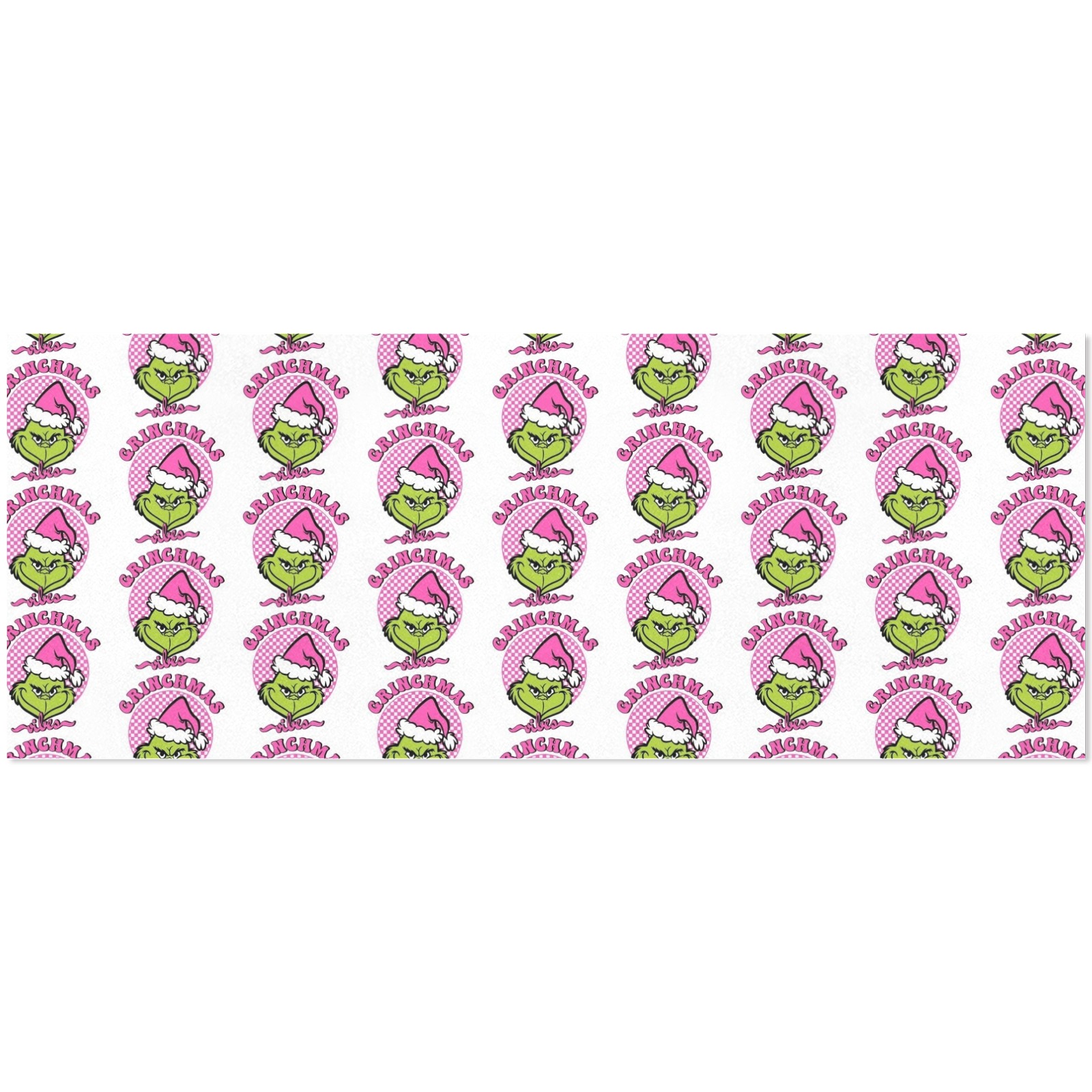 Pink Grinchmas Gift Wrapping Paper 58"x 23" (2 Rolls)