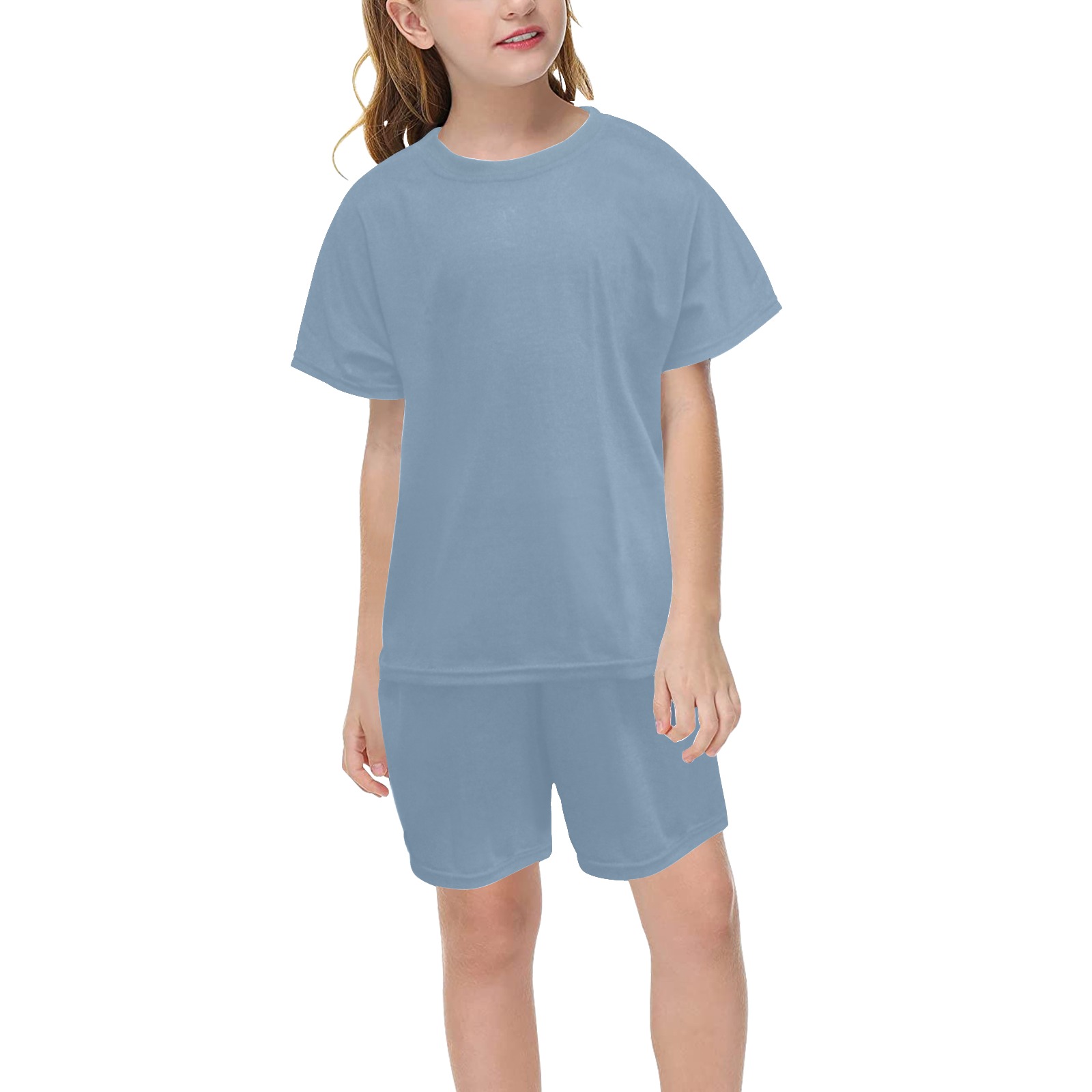 Glacier Lake Big Girls' Short Pajama Set