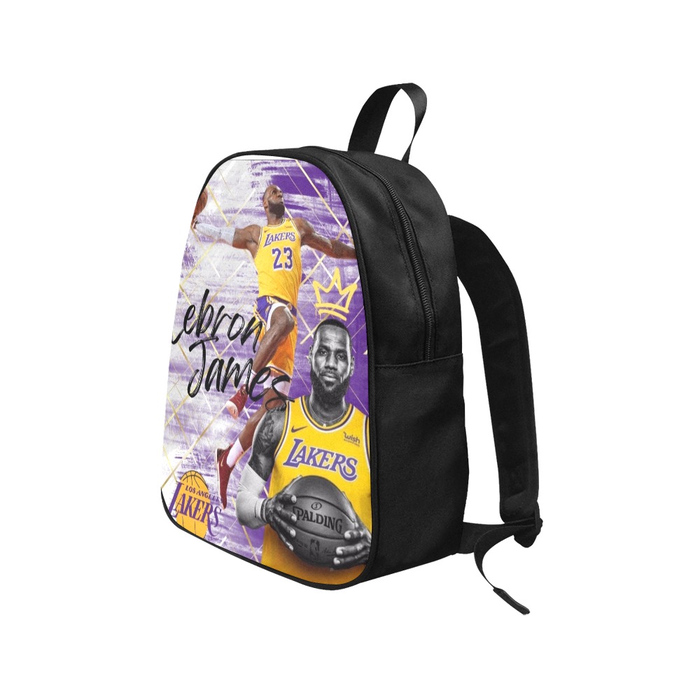 lebron backpack 2 Fabric School Backpack (Model 1682) (Medium)