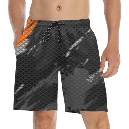BB NH76TYY Men's Mid-Length Beach Shorts (Model L51)