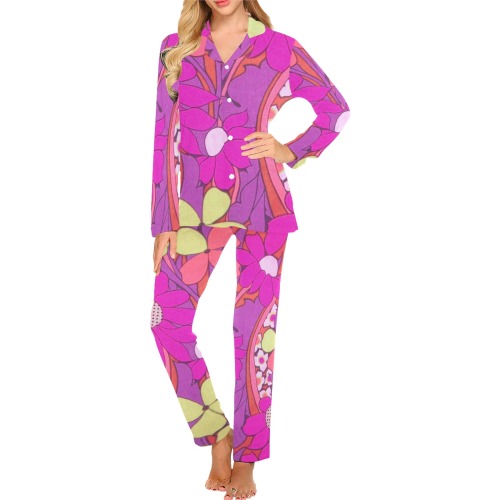 bb ge3ree Women's Long Pajama Set
