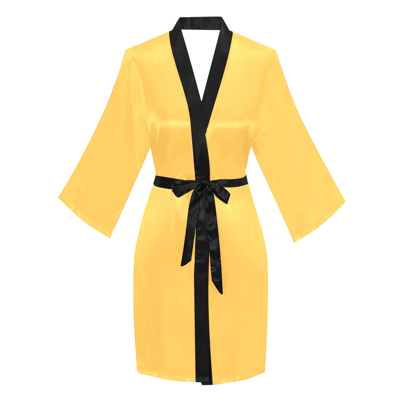 Daffodil Long Sleeve Kimono Robe