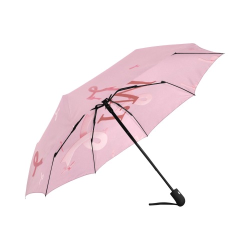 Breast Cancer Awareness Auto foldable Umbrella Auto-Foldable Umbrella (Model U04)