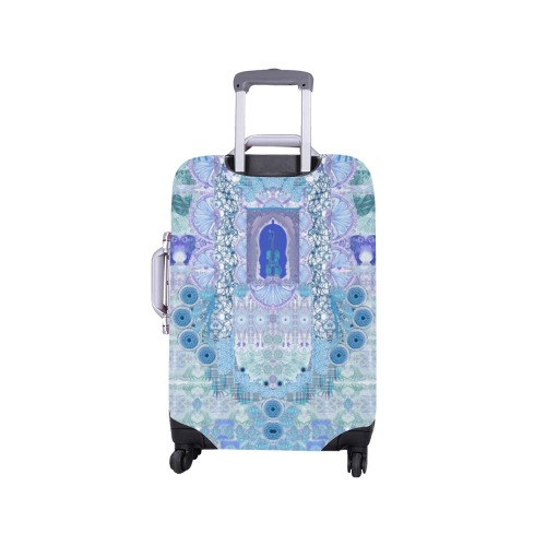 fiesta blue Luggage Cover/Small 18"-21"
