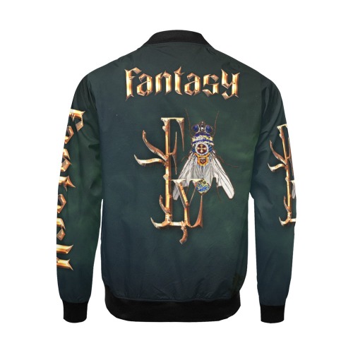 Fantasy Collectable Fly All Over Print Bomber Jacket for Men (Model H19)
