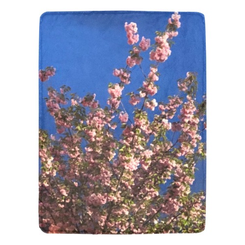 Cherry Tree Collection Ultra-Soft Micro Fleece Blanket 60"x80"