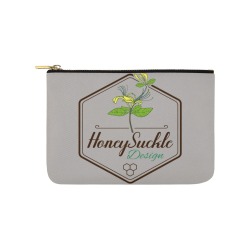 Honey Suckle Design Carry-All Pouch 9.5''x6''