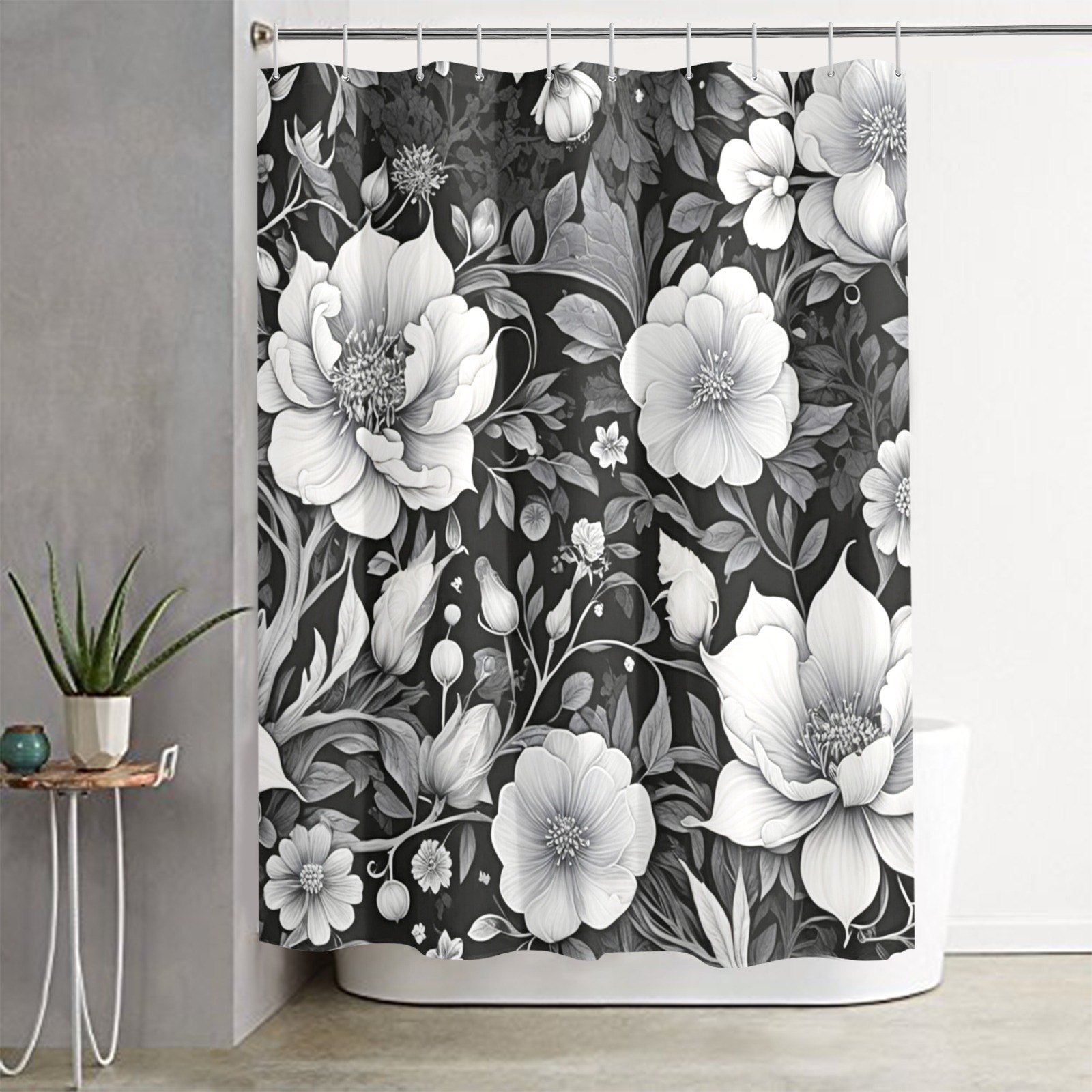 Fabulous Florals 39 Shower Curtain 60"x72"