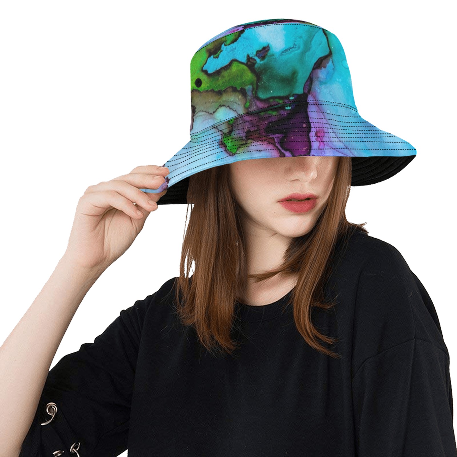 Reef Garden Unisex Summer Bucket Hat