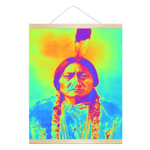 Sitting Bull Hanging Poster 16"x20"