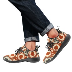 Poker Chips Men's One-Piece Vamp Sneakers (Model  67502)