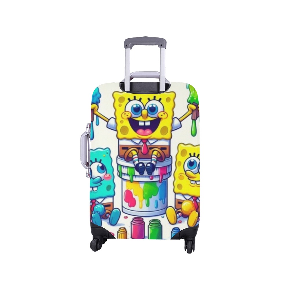 SpongeBob Luggage Cover/Small 18"-21"