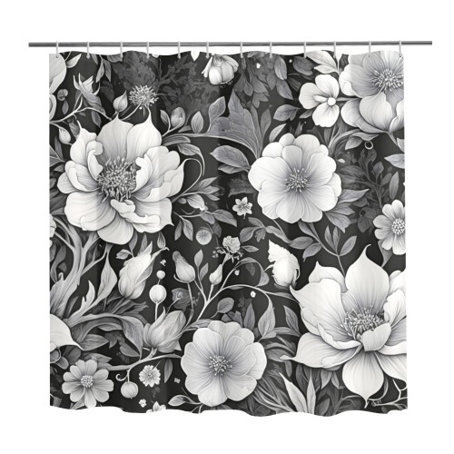 Fabulous Florals 39 Shower Curtain 72" x 72"