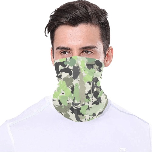 Modern camouflaged texture_01 Multifunctional Headwear