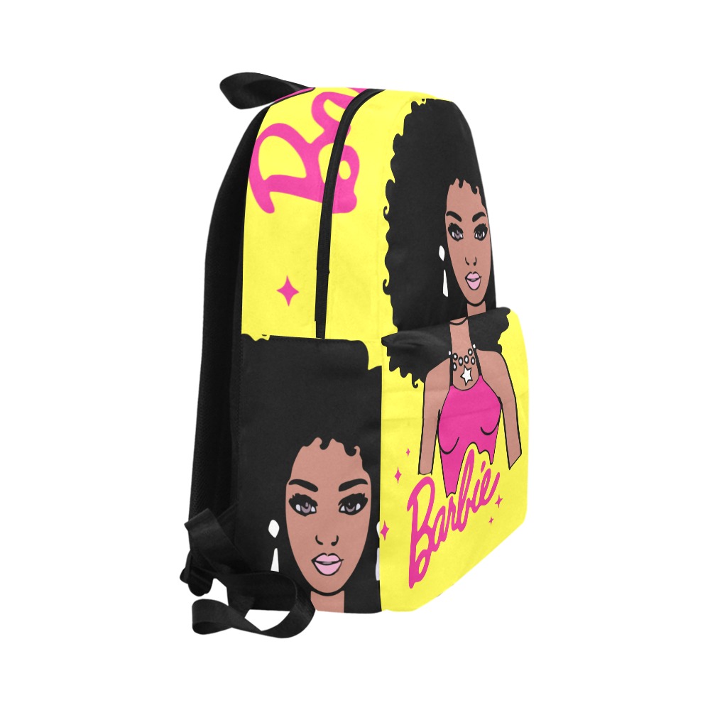 Afro Barbie Backpack Unisex Classic Backpack (Model 1673)