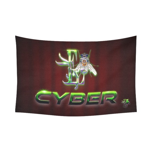 Cyber Collectable Fly Cotton Linen Wall Tapestry 90"x 60"