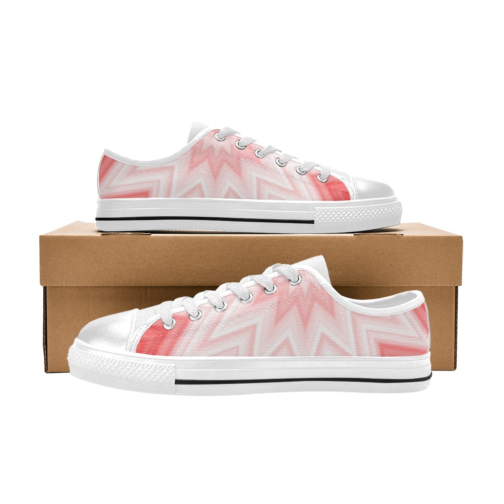 STARBURST Low Top Canvas Shoes for Kid (Model 018)