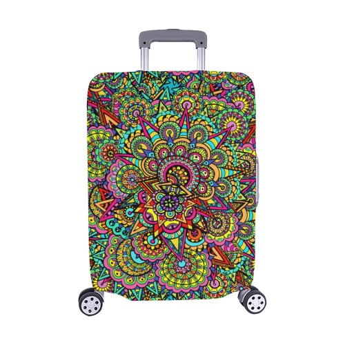 Psychic Celebration Luggage Cover/Medium 22"-25"