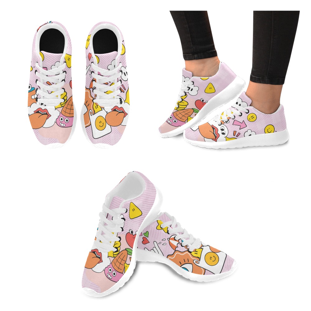 cartoon covers collection5 Kid's Running Shoes (Model 020)