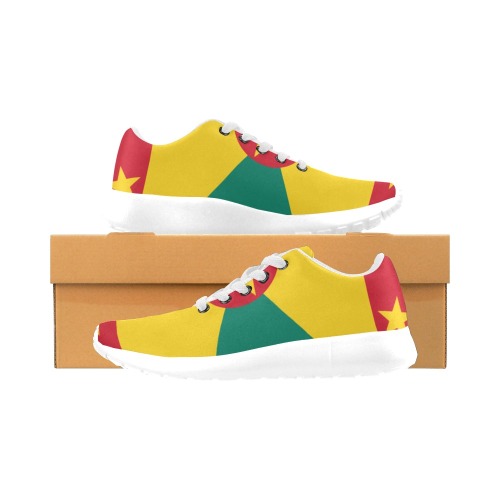 Grenada Flag Men’s Running Shoes (Model 020)