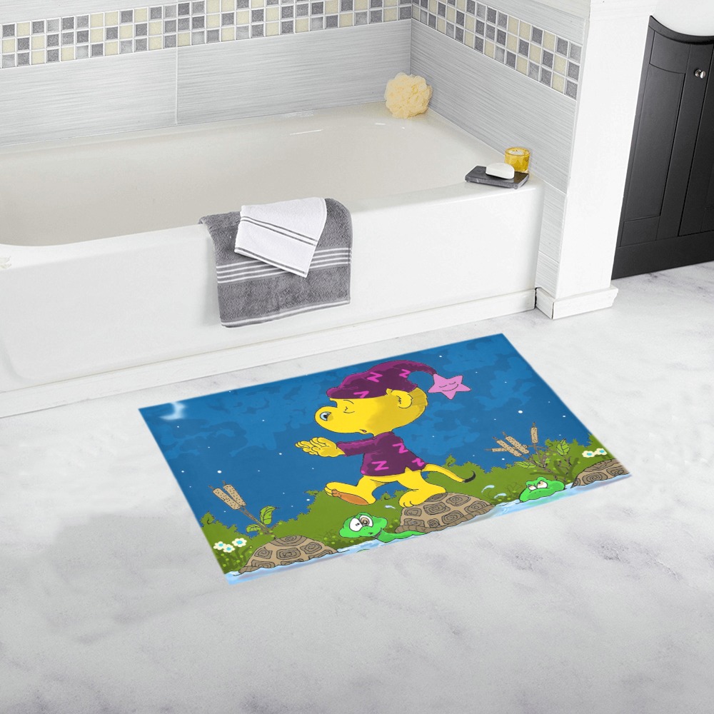 Ferald Sleepwalking Bath Rug 16''x 28''