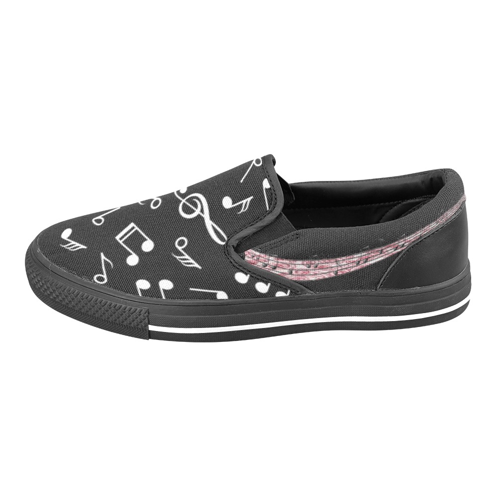 Lullaby Slipps Women's Slip-on Canvas Shoes (Model 019)