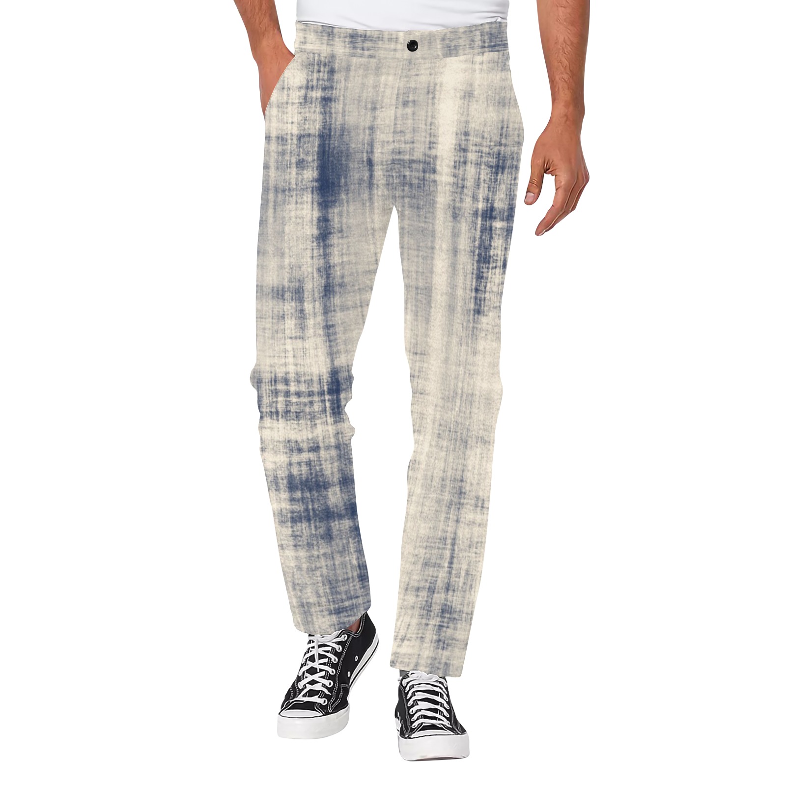bb vedfer Men's All Over Print Casual Trousers (Model L68)