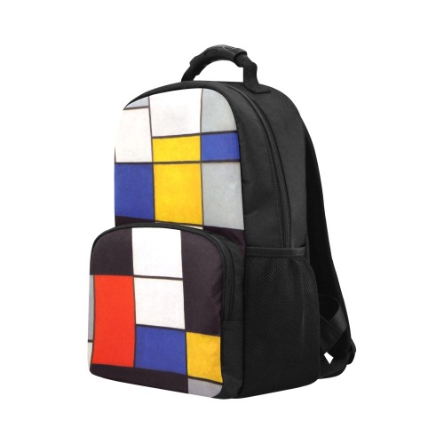 Composition A by Piet Mondrian Unisex Laptop Backpack (Model 1663)