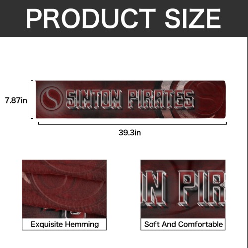 Sinton Pirates sport towel Rally Towel 39.3"x7.87"