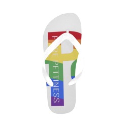 Pure Petty Pride Flip Flops Flip Flops for Men/Women (Model 040)