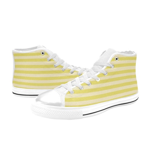 sandy ways High Top Canvas Shoes for Kid (Model 017)