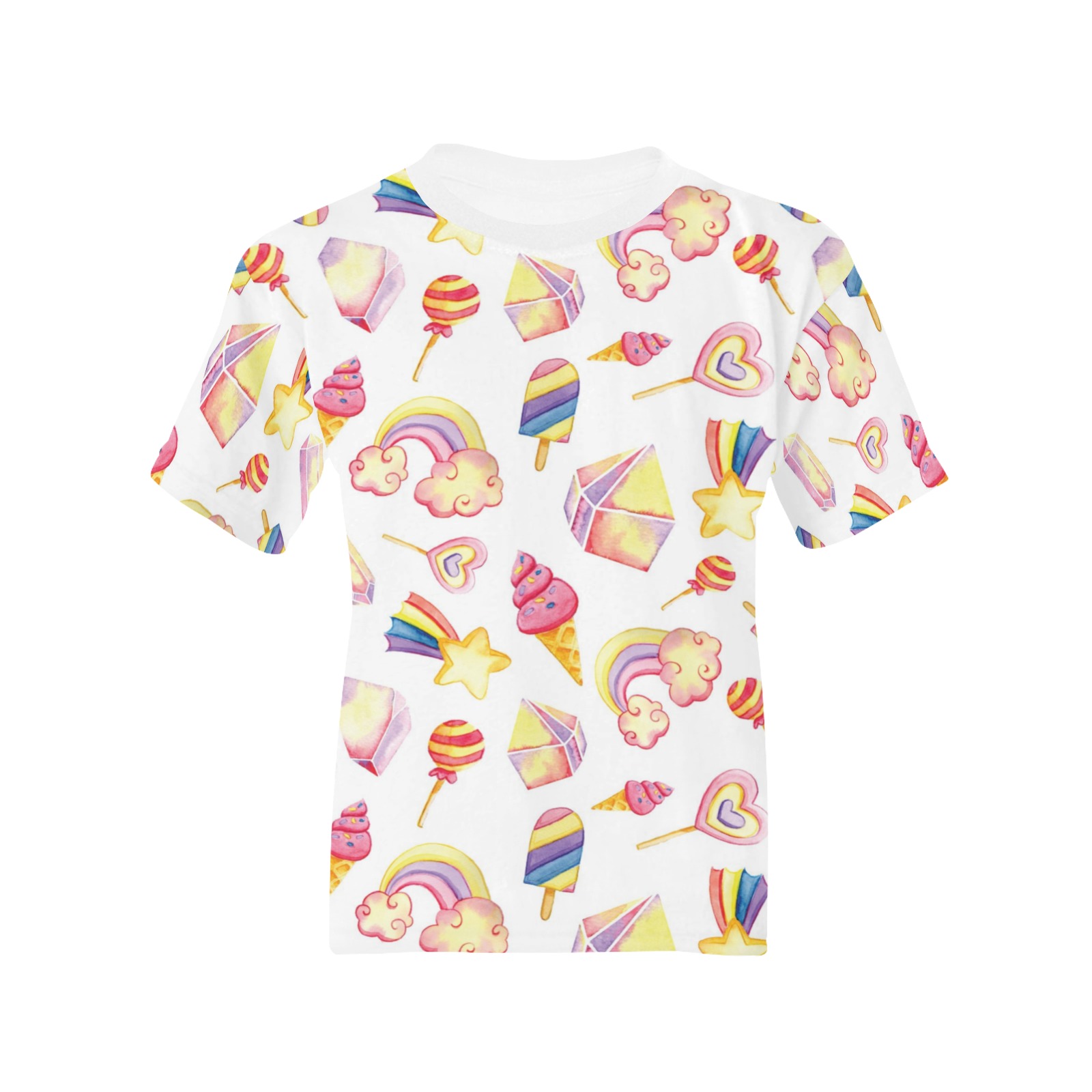 Icecream Candies Sweets Kids' All Over Print T-shirt (Model T65)