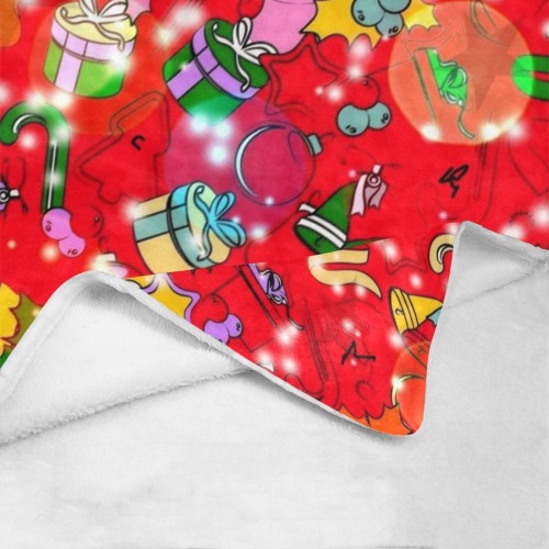 Christmas Joy by Nico Bielow Ultra-Soft Micro Fleece Blanket 60"x80"