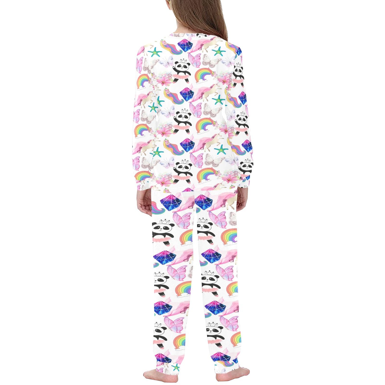 Holiday Kids' All Over Print Pajama Set