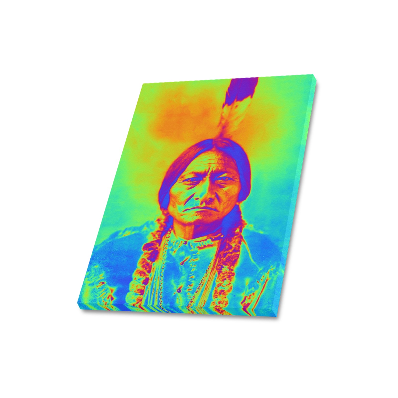 Sitting Bull Upgraded Canvas Print 16"x20"
