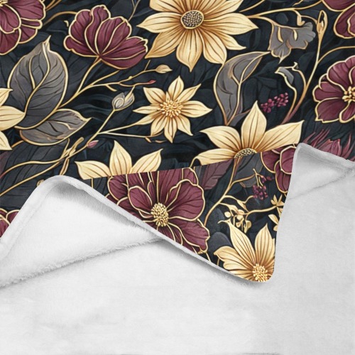 Fabulous Florals 20 Ultra-Soft Micro Fleece Blanket 50"x60"