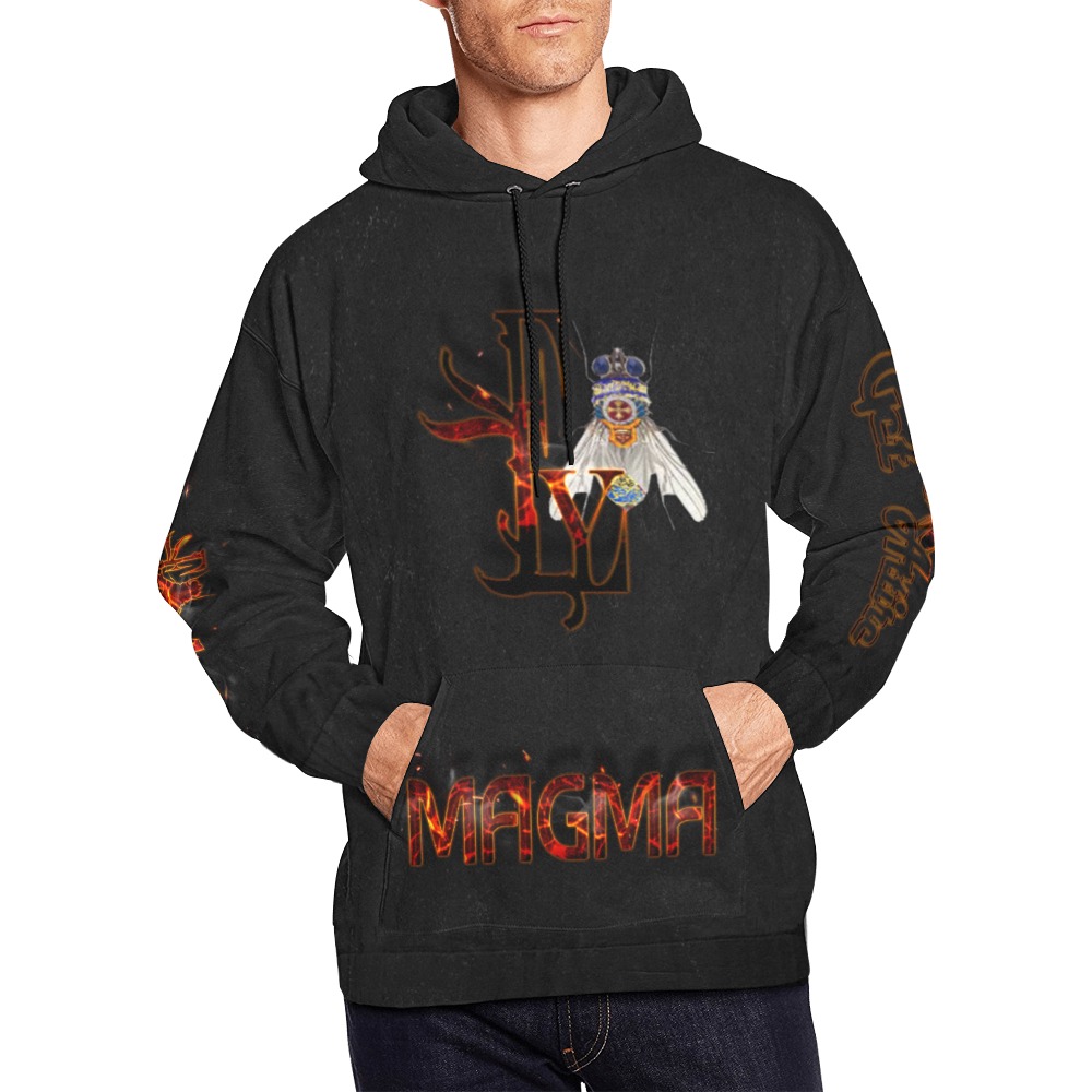 Magma Collectable Fly All Over Print Hoodie for Men (USA Size) (Model H13)