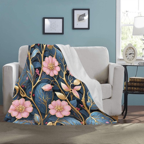 Fabulous Florals 19 Ultra-Soft Micro Fleece Blanket 50"x60"